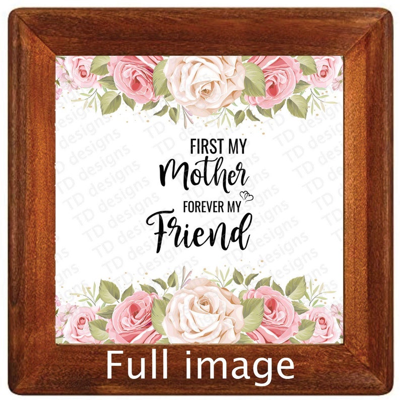 first my mother forever my friend Tumbler