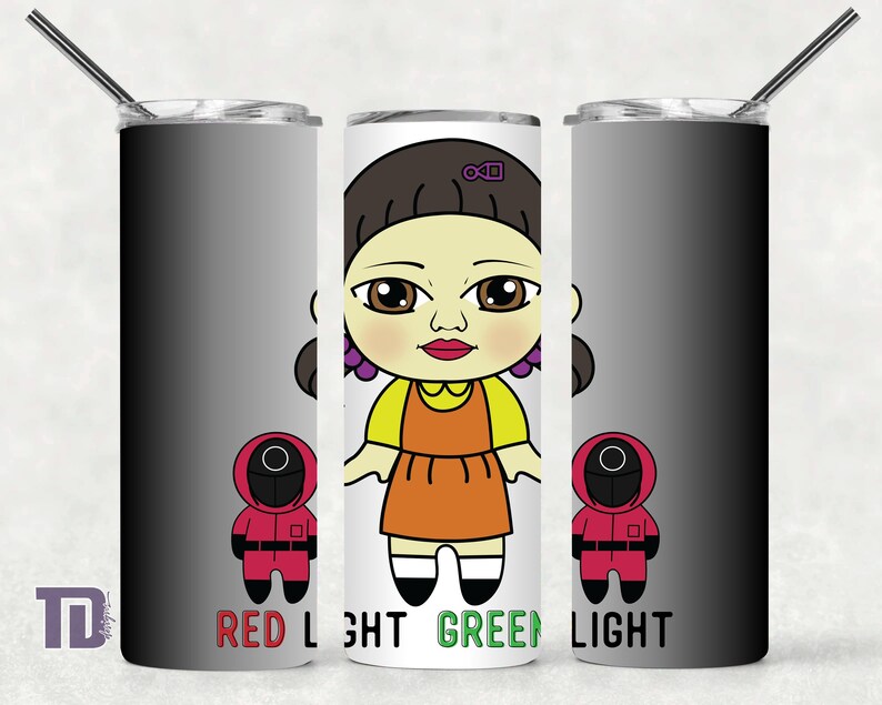 Squid Game red light green light Tumbler