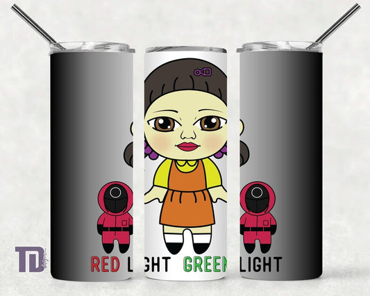 Squid Game red light green light Tumbler