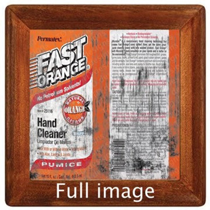 Fast Orange hand cleaner Tumbler