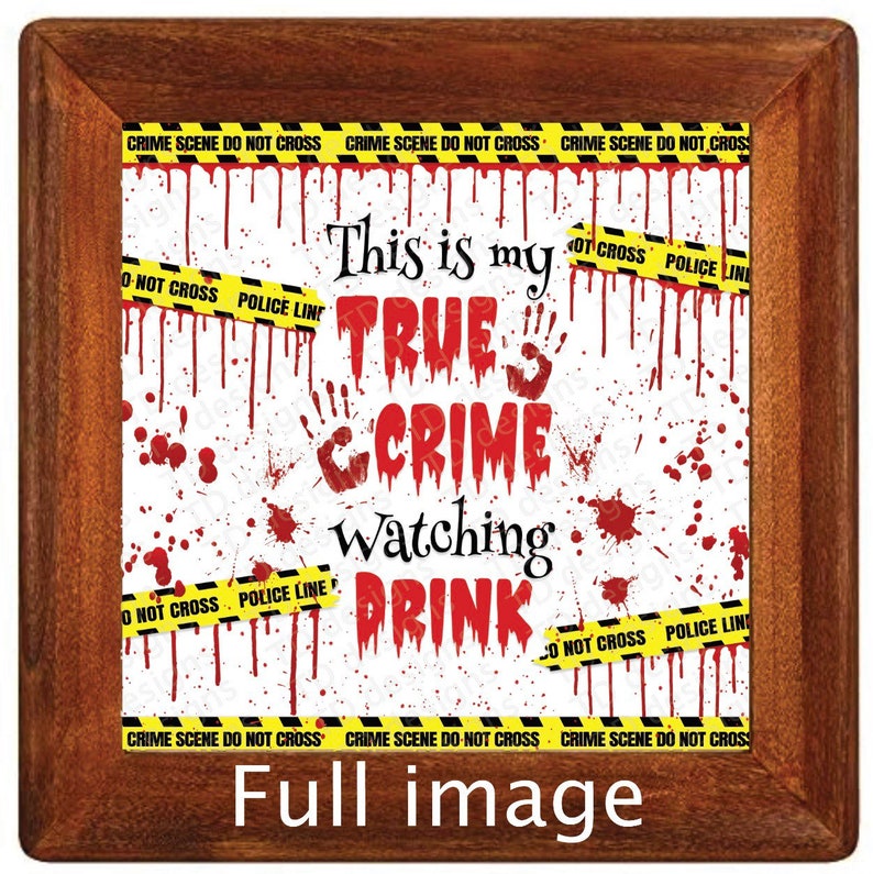 this is my true crime drinking mug Tumbler