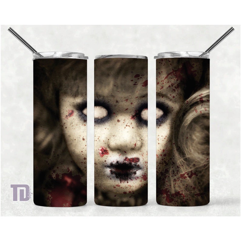 freaky doll horror Tumbler