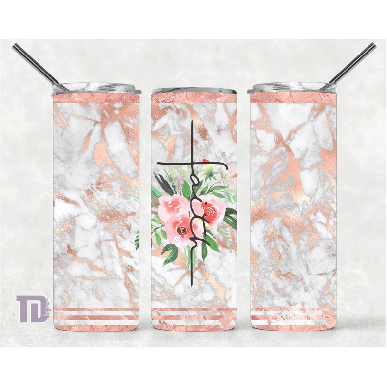 faith flowers Tumbler