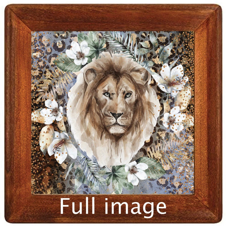 floral lion Tumbler