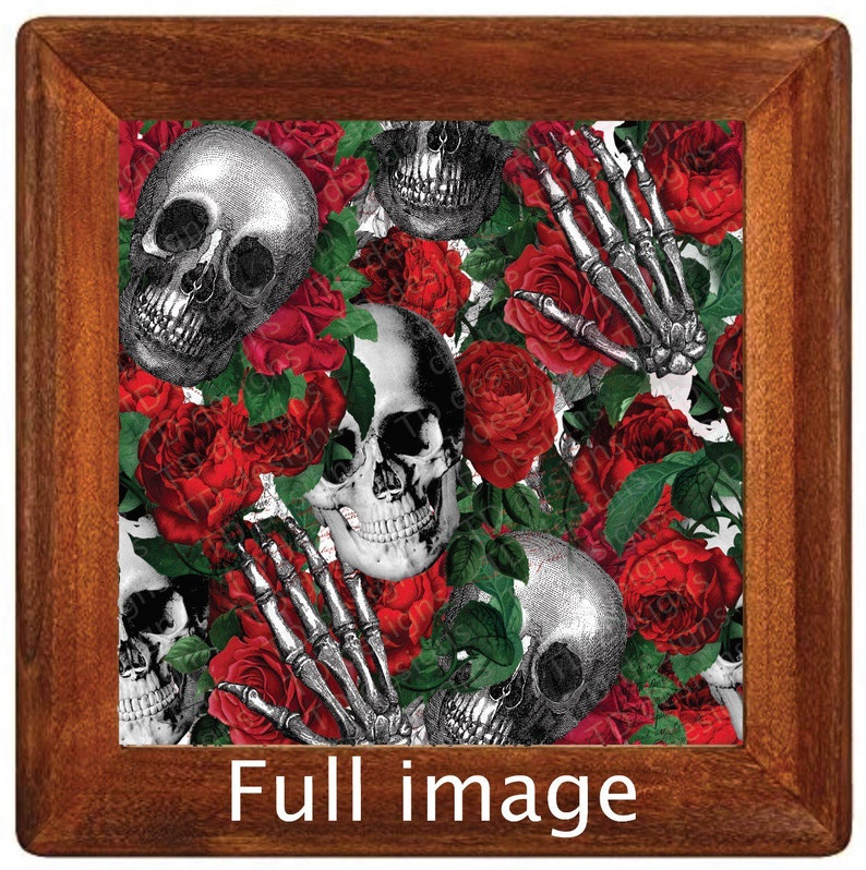 skull skulls red roses Tumbler