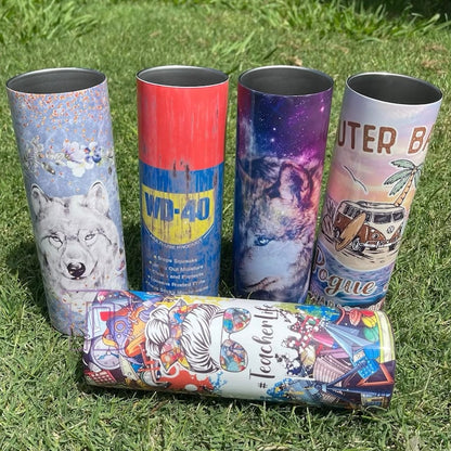 boho wolf arrows Tumbler