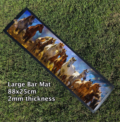 horse Bar Mat Runner