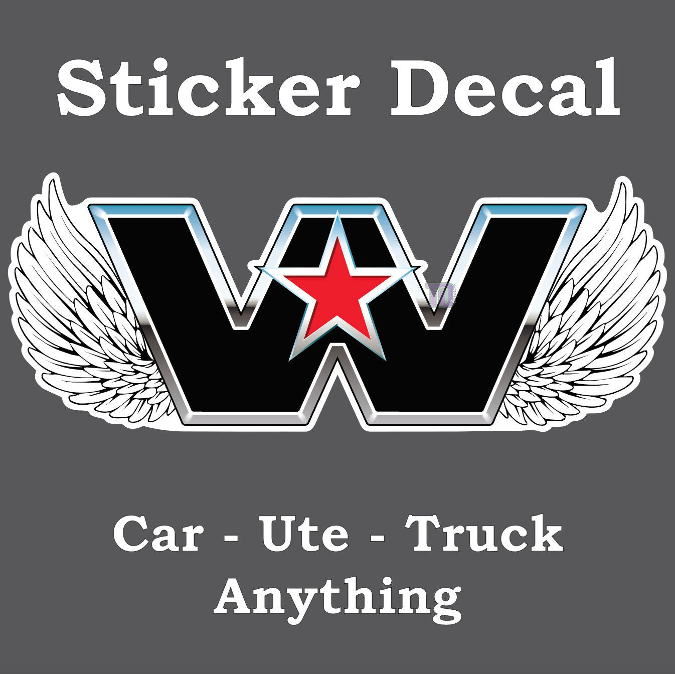 Western Star Truck Remembrance decal sticker