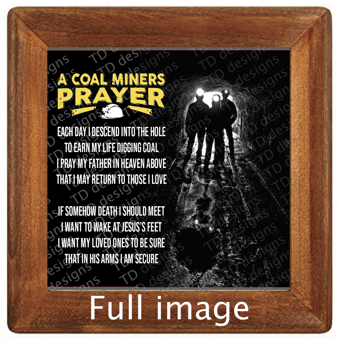 A coal miners prayer Tumbler